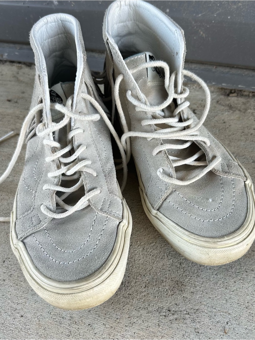 VANS Off The Wall High Top Fringe Shoes Size 7 Womens - Picture 3 of 7